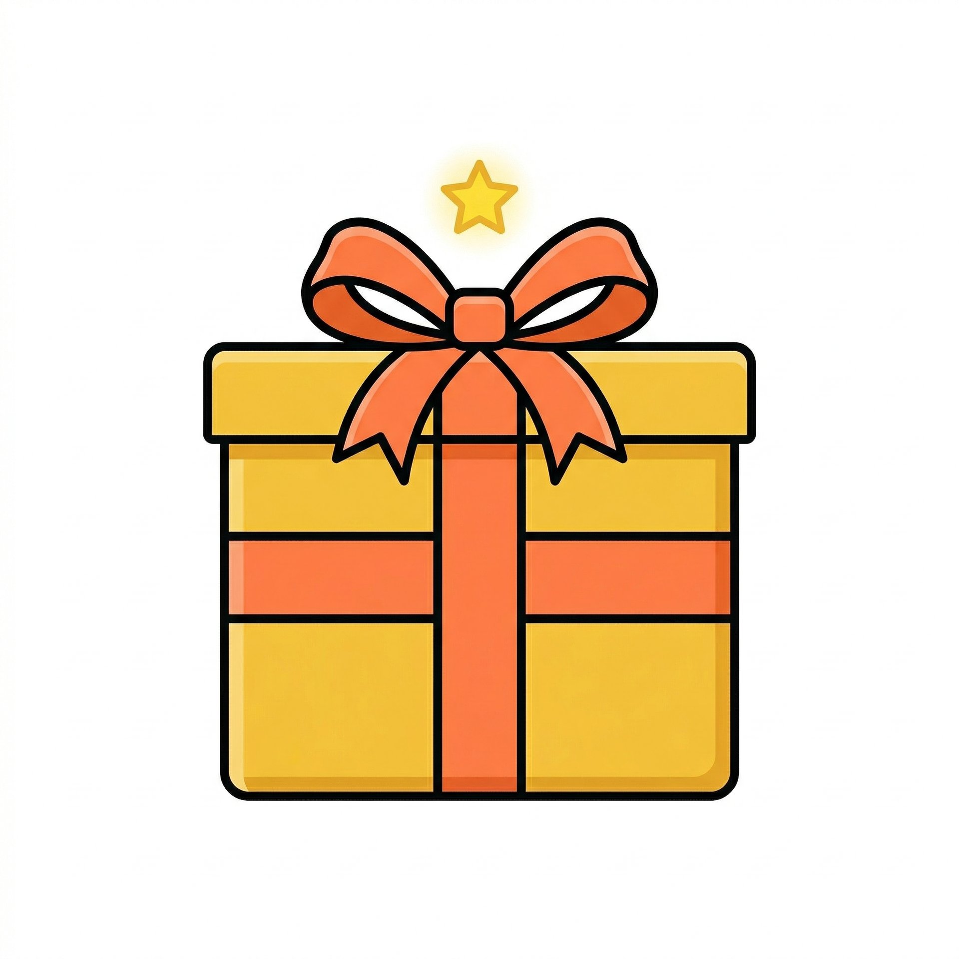Giftbox station illustration
