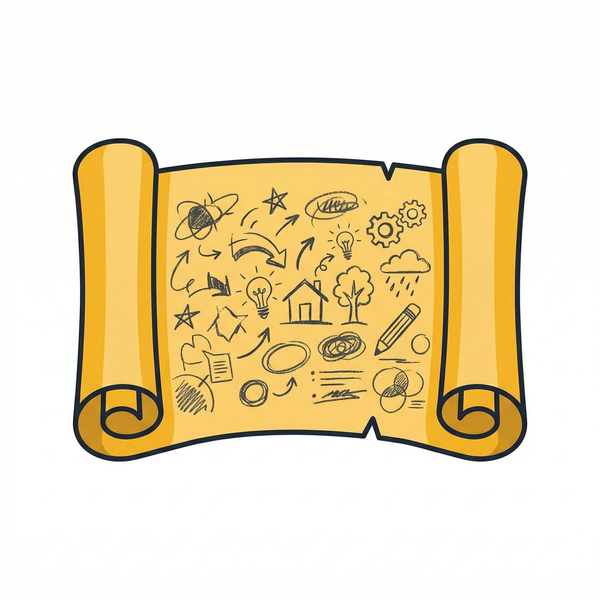 Paper station illustration